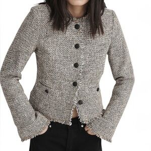 Rag and Bone Women's Tweed Button-Up Jacket. Size 2. Never Worn.